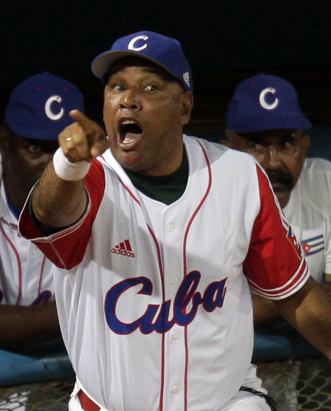 Victor Mesa, manager del equipo Cuba de beisbol. Foto: Ismael Francisco/Cubadebate